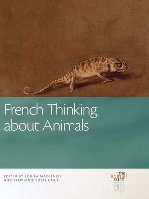 cover image of French Thinking about Animals
